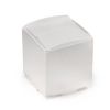Boîte eco blanc 4,5x4,5x4,5cm.