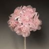 Mazzo fiore perle rosa
