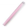 Pink baptism candle with pvc box 40x3,2cm