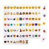 Set 85 emoji per scatola luminosa