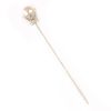 Ivory pearl pin with crown (price x 48pcs)