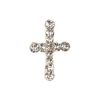 Cross brooch with strass 2x3cm SPECIAL PRICE