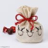 Reindeer cotton bag 6croki-choc
