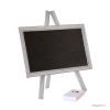 Chalkboard easel 2 pieces (24x15cm) chalk included
