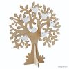 Best wishes wooden jewelry-tree 33x43cm
