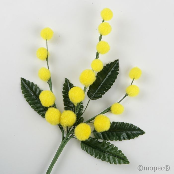 Mimosa flower of 22 cm wholesale | Mopec