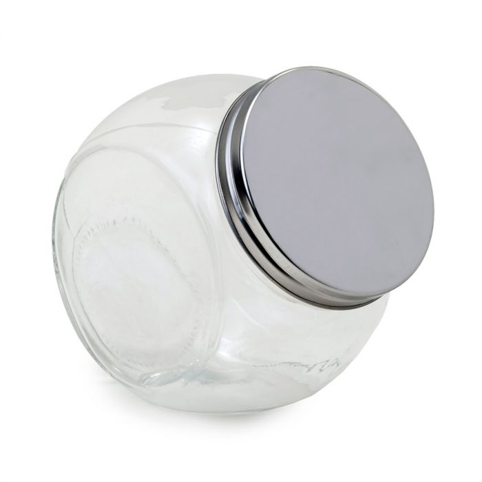 Candy Bar vintage jar with metalic lid wholesale Mopec